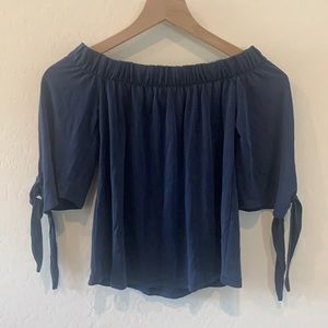 Off the shoulder blouse
